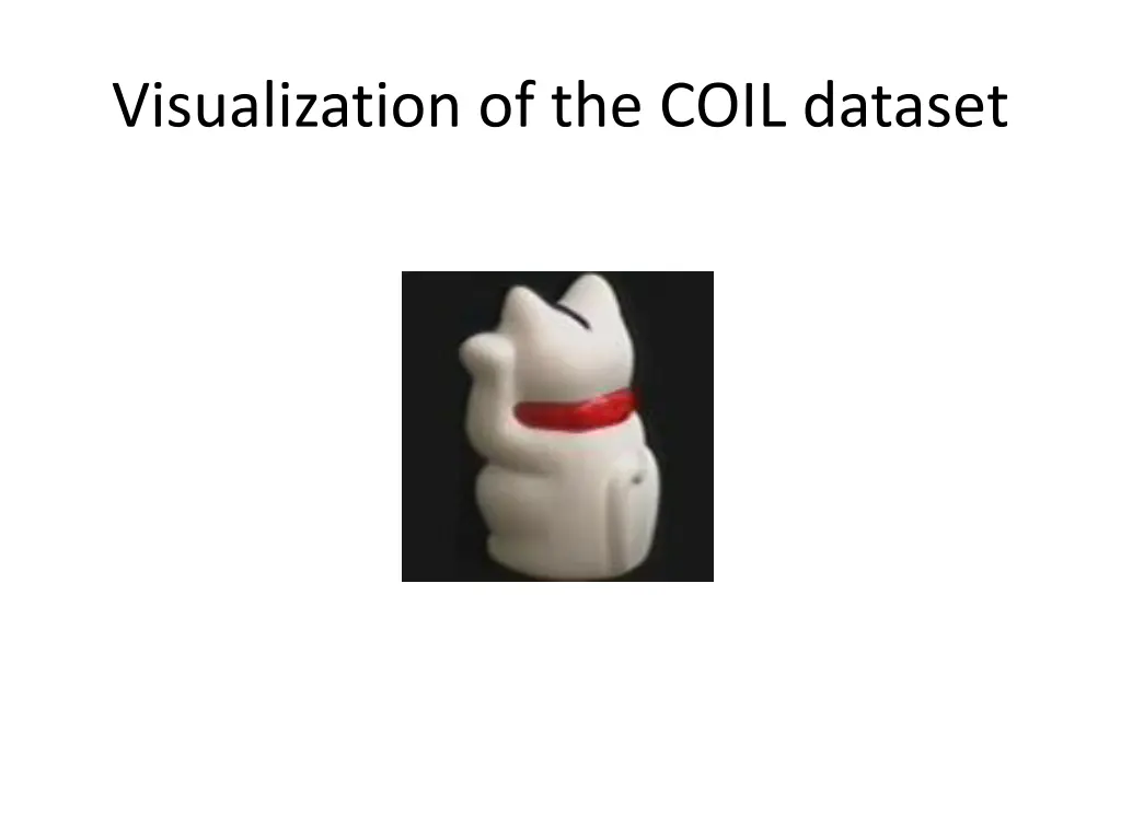 visualization of the coil dataset 7