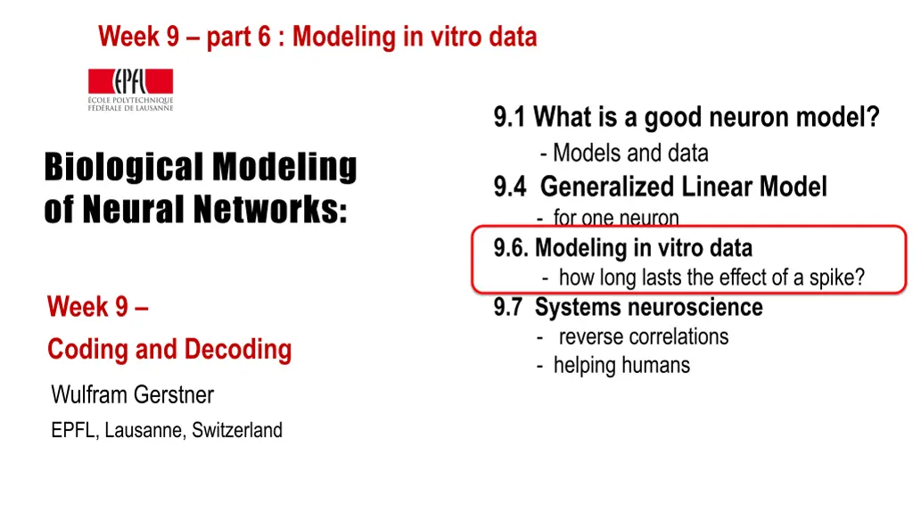 week 9 part 6 modeling in vitro data