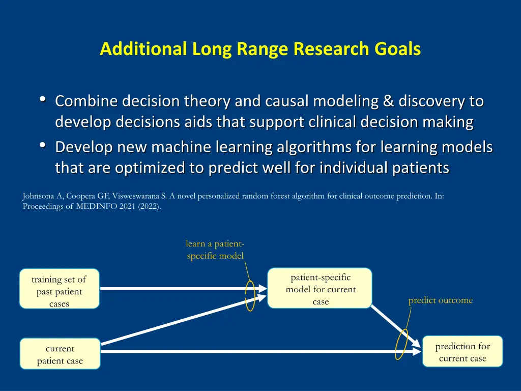 additional long range research goals