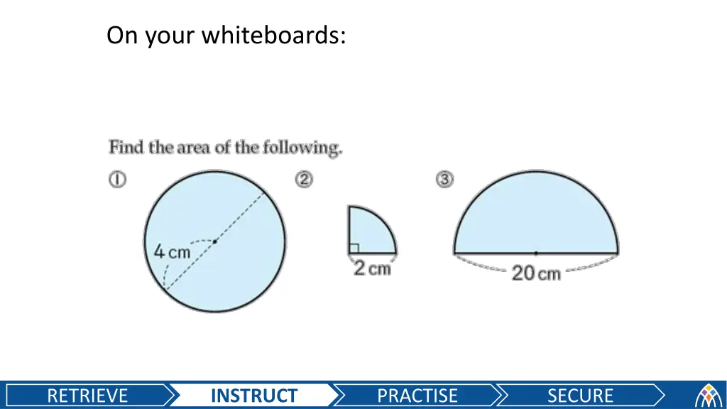 on your whiteboards