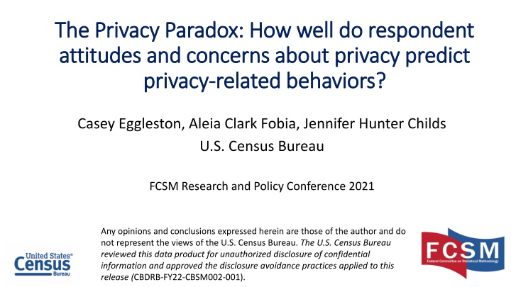 the privacy paradox how well do respondent