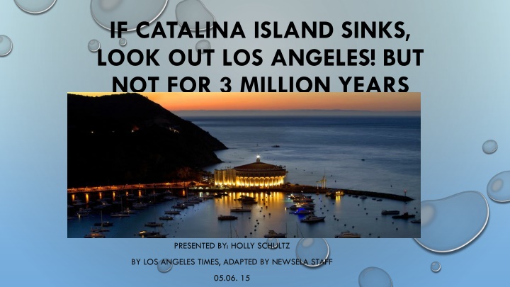 if catalina island sinks look out los angeles