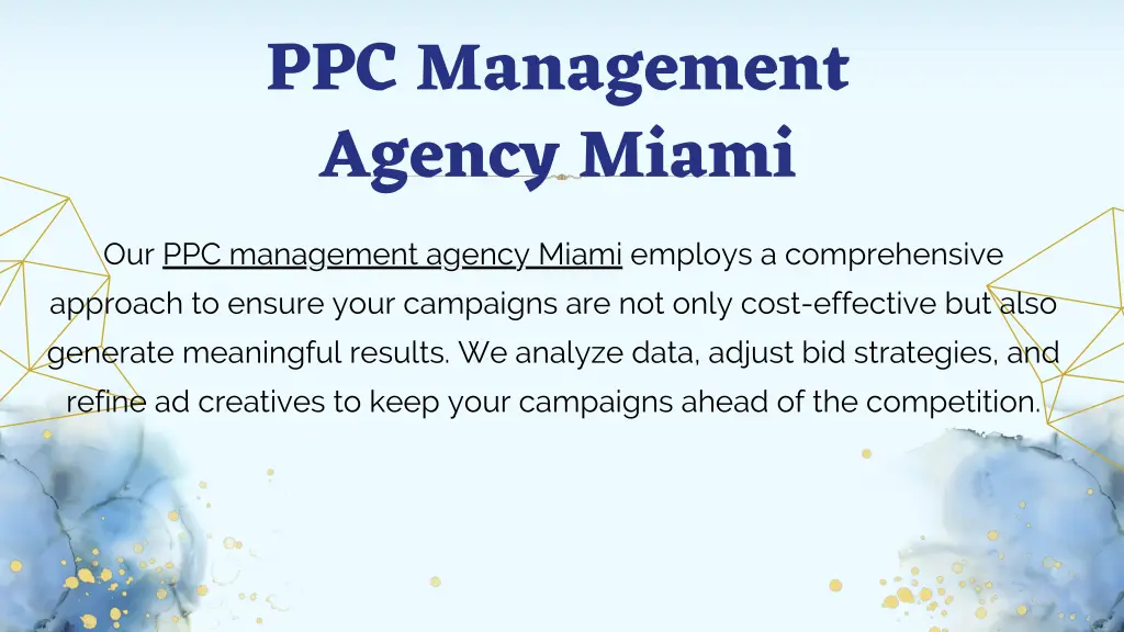 ppc management agency miami