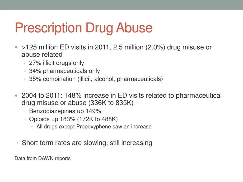 prescription drug abuse