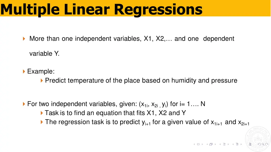 multiple linear regressions 2