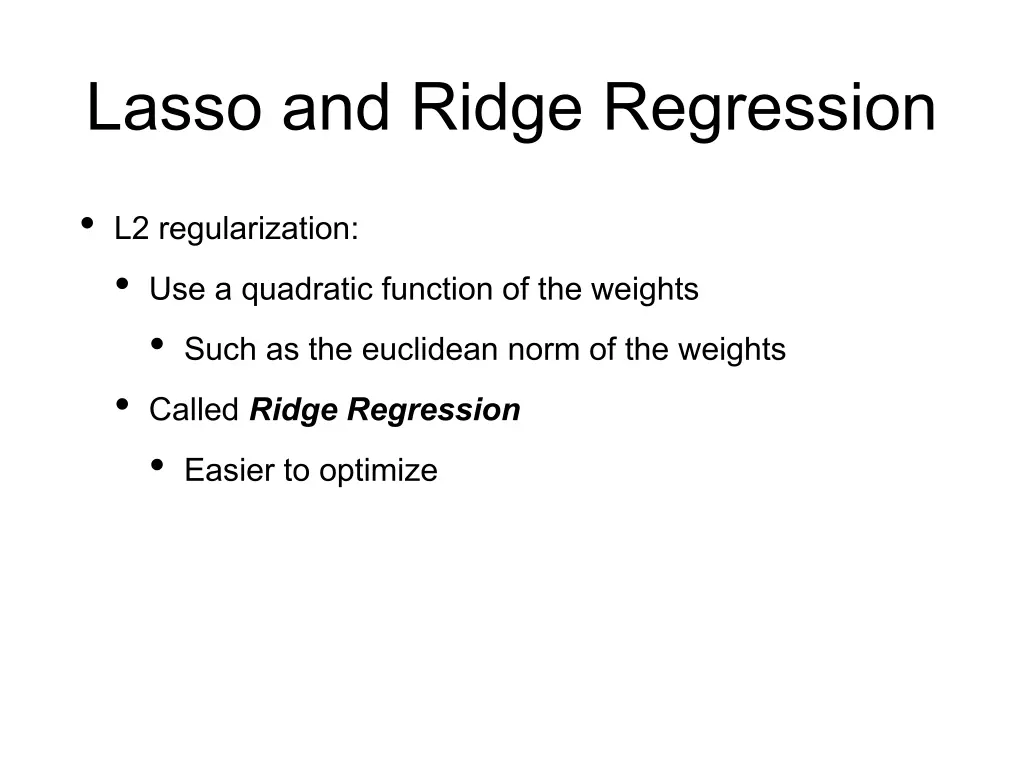 lasso and ridge regression 1