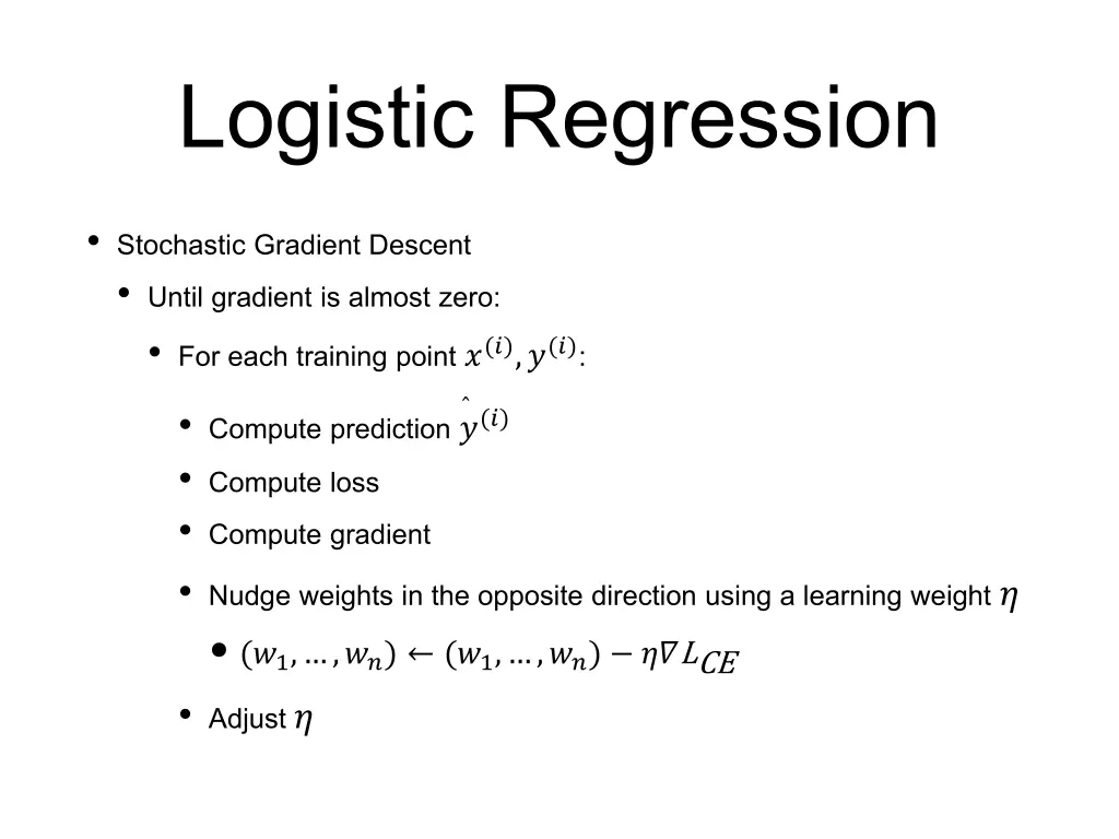 logistic regression 7