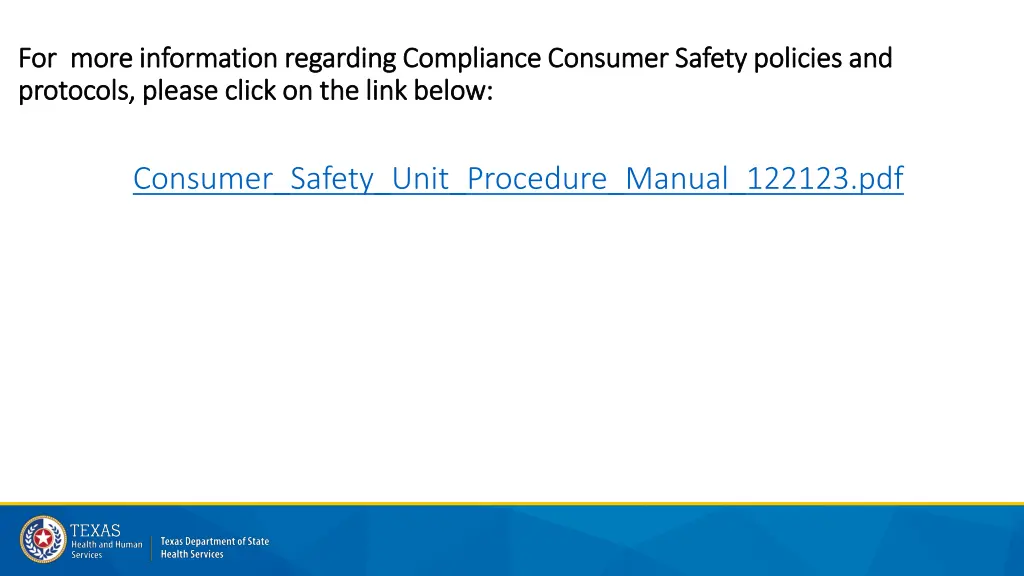 for for more information regarding compliance