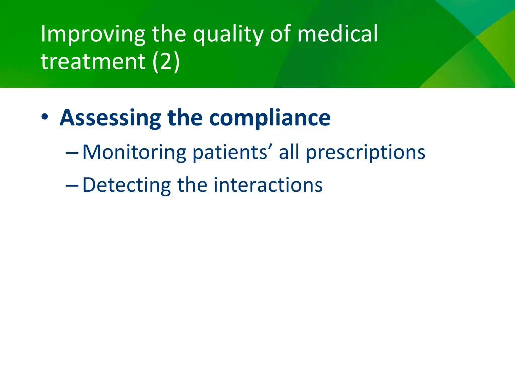 improving the quality of medical treatment 2