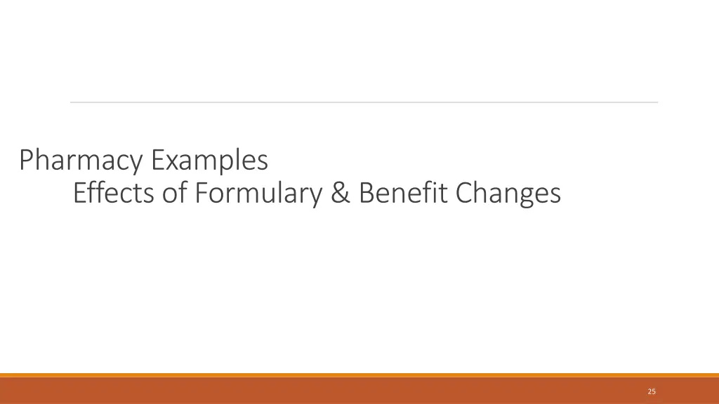 pharmacy examples effects of formulary benefit