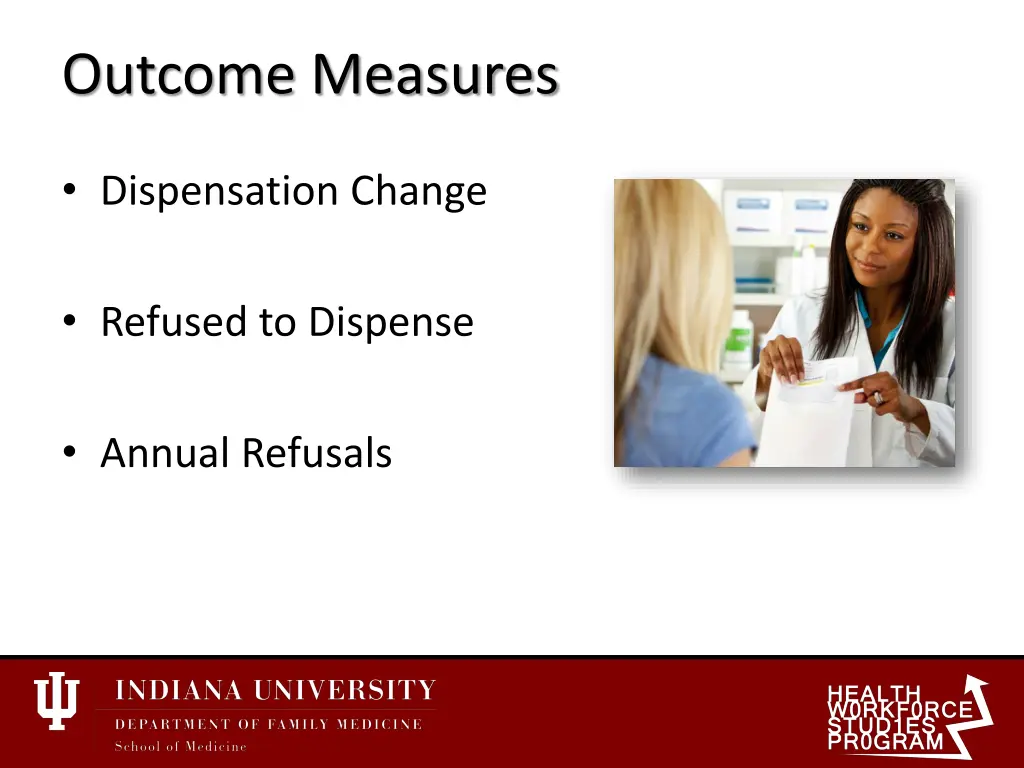 outcome measures