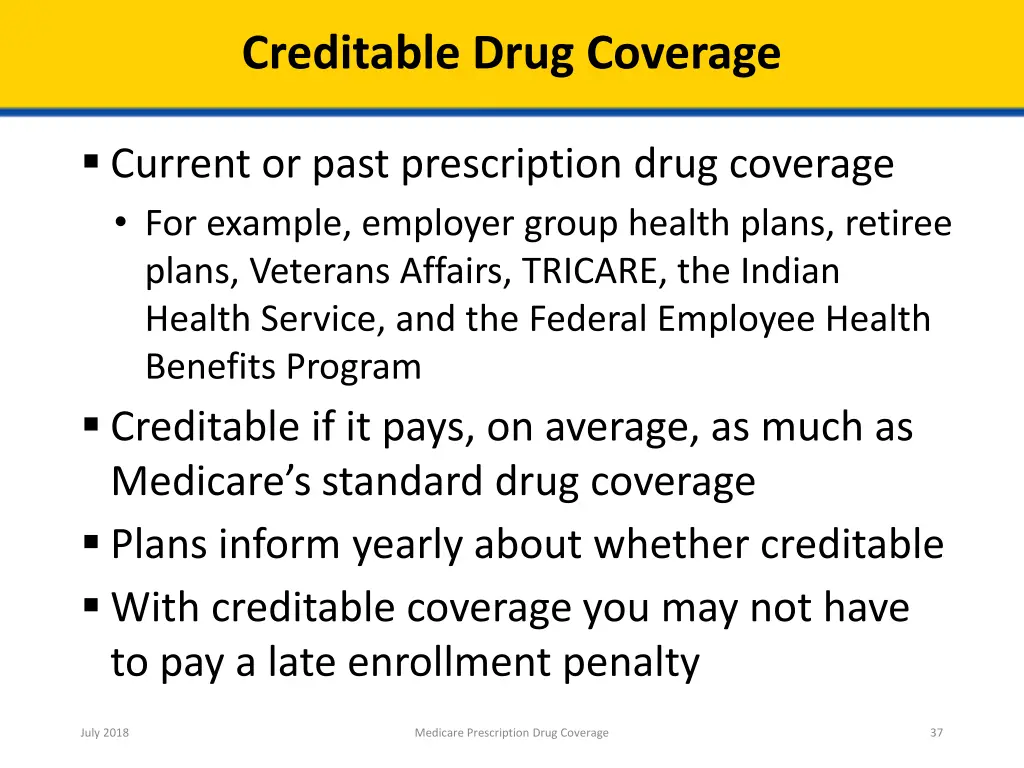 creditable drug coverage