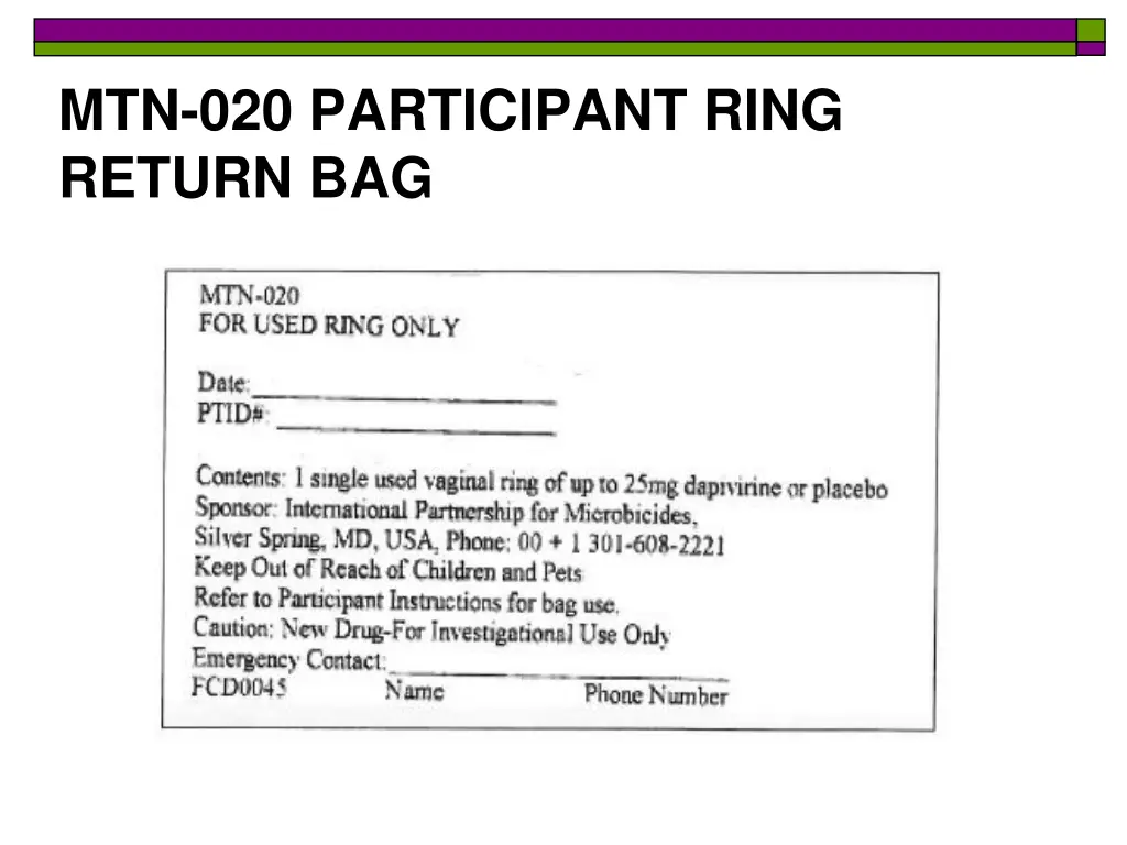 mtn 020 participant ring return bag