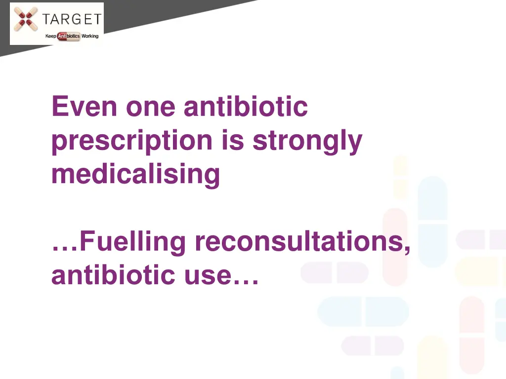 even one antibiotic prescription is strongly