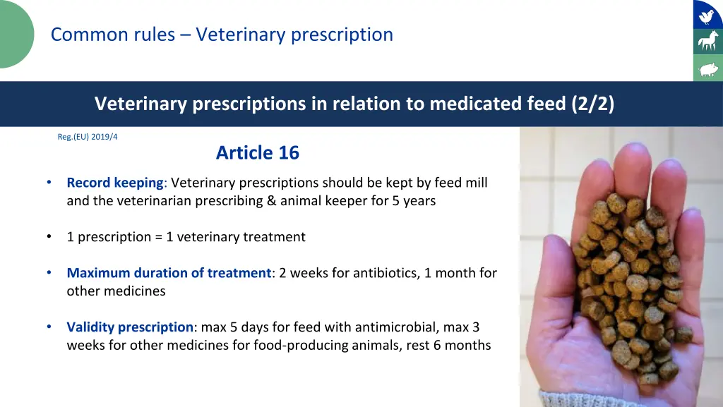 common rules veterinary prescription 2