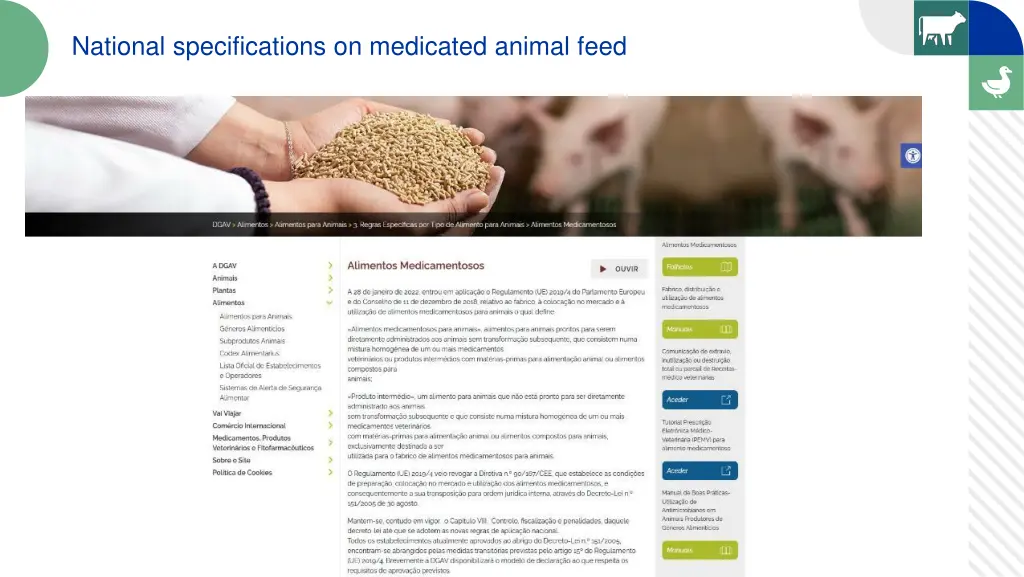 national specifications on medicated animal feed 2