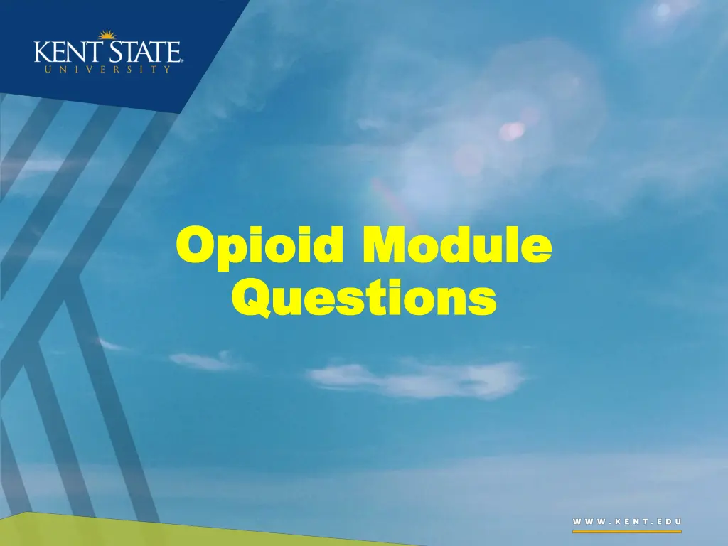 opioid module opioid module questions questions