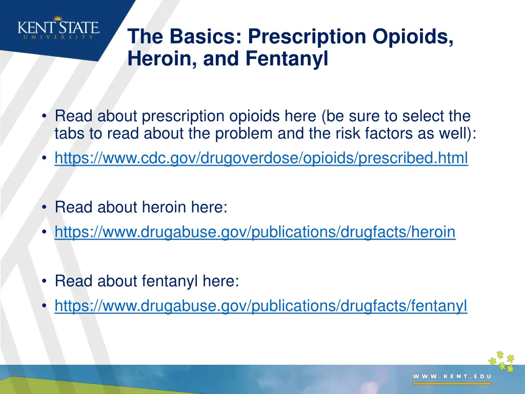 the basics prescription opioids heroin