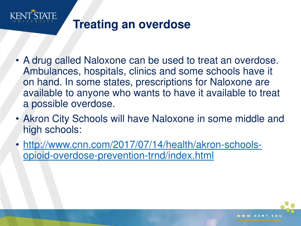 treating an overdose