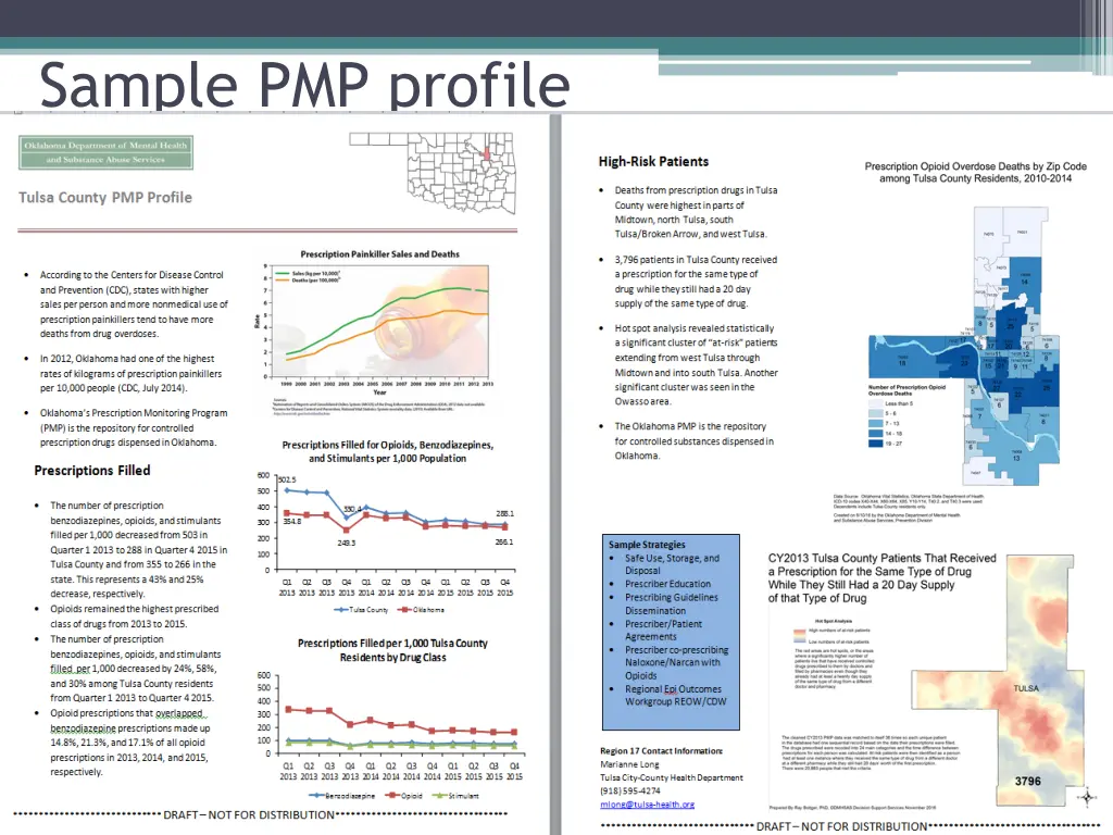 sample pmp profile