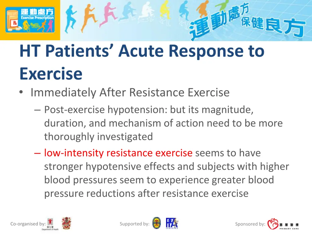 ht patients acute response to exercise 1