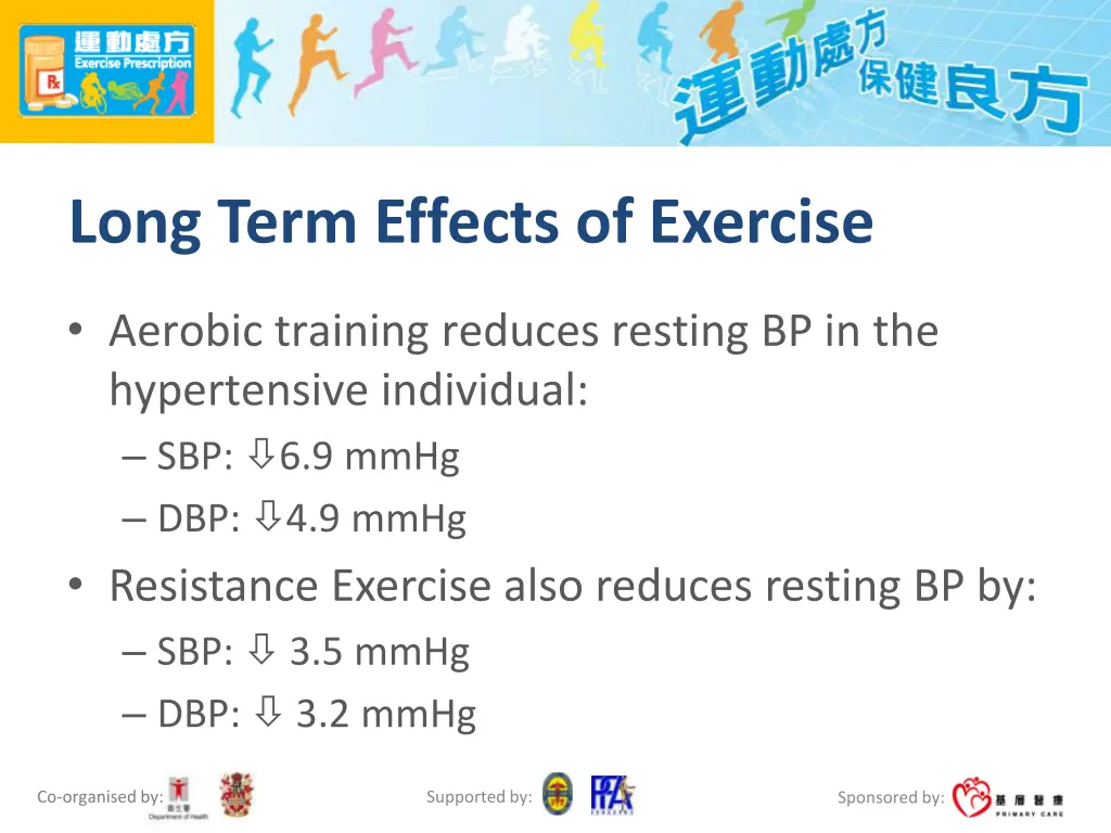 long term effects of exercise