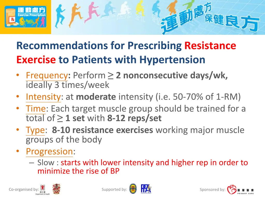 recommendations for prescribing resistance 1