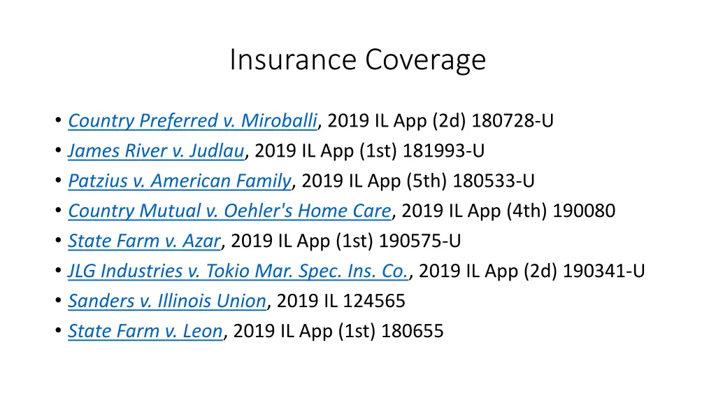 insurance coverage 1