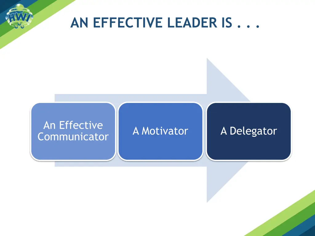 an effective leader is 2