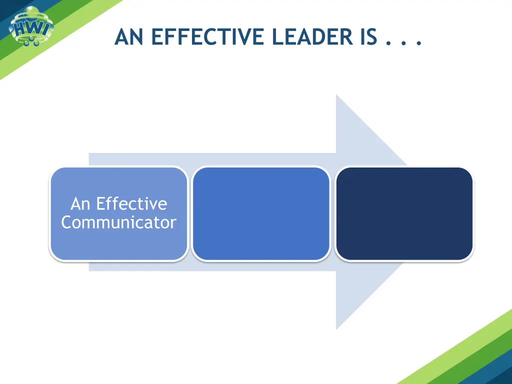 an effective leader is