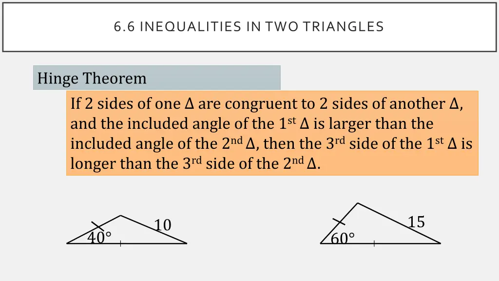 6 6 inequalities in two triangles 2