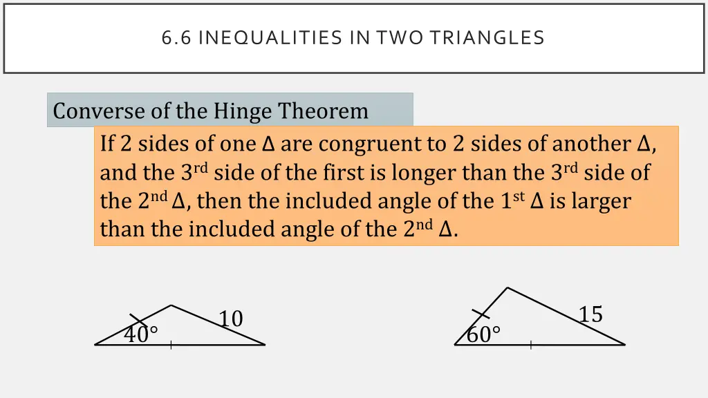 6 6 inequalities in two triangles 3