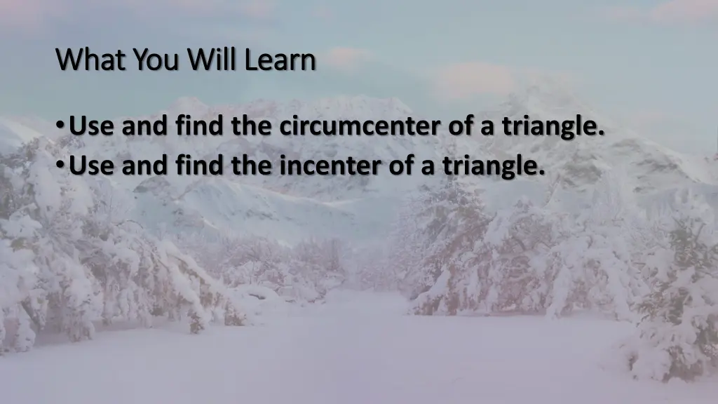 what you will learn what you will learn