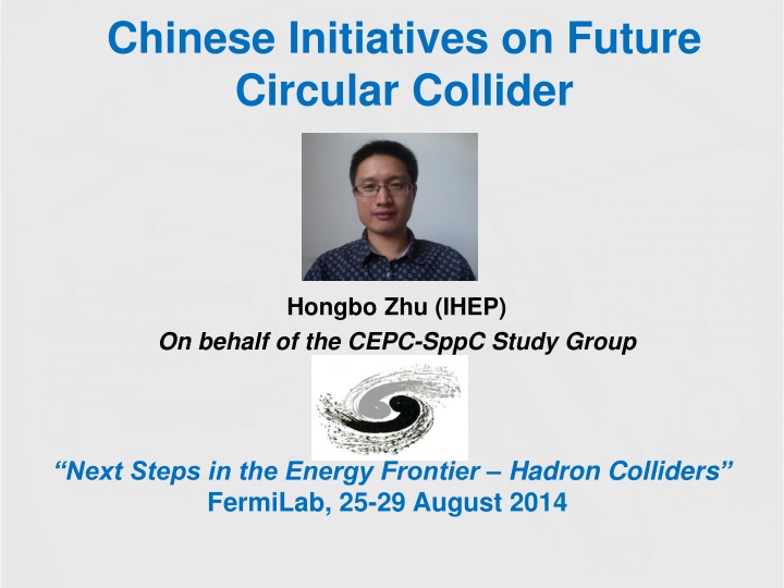 chinese initiatives on future circular collider