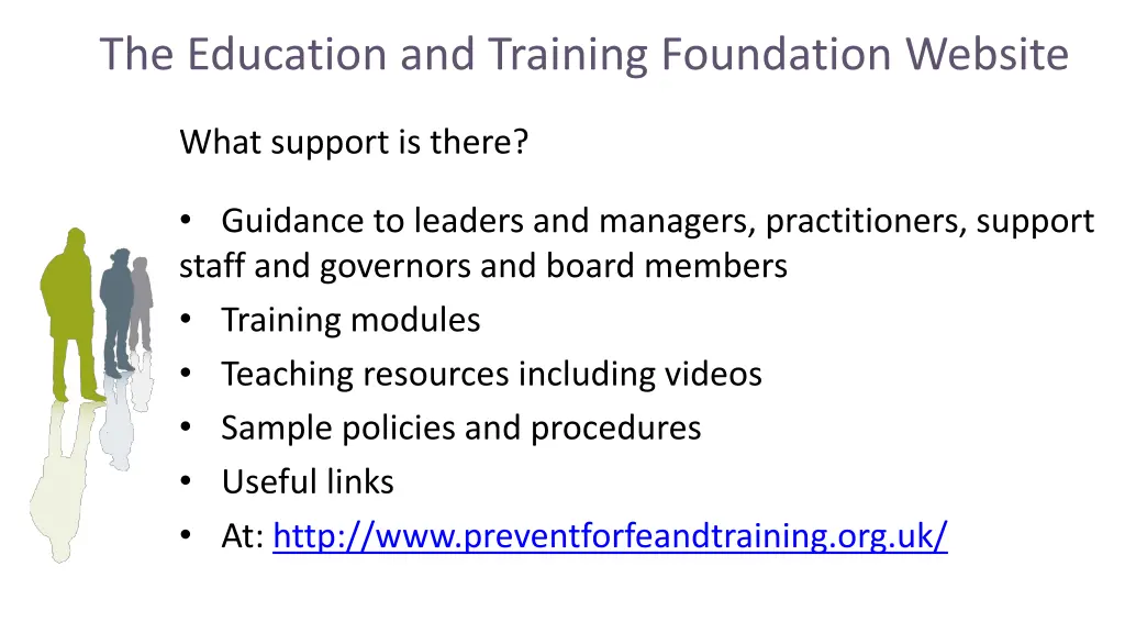 the education and training foundation website