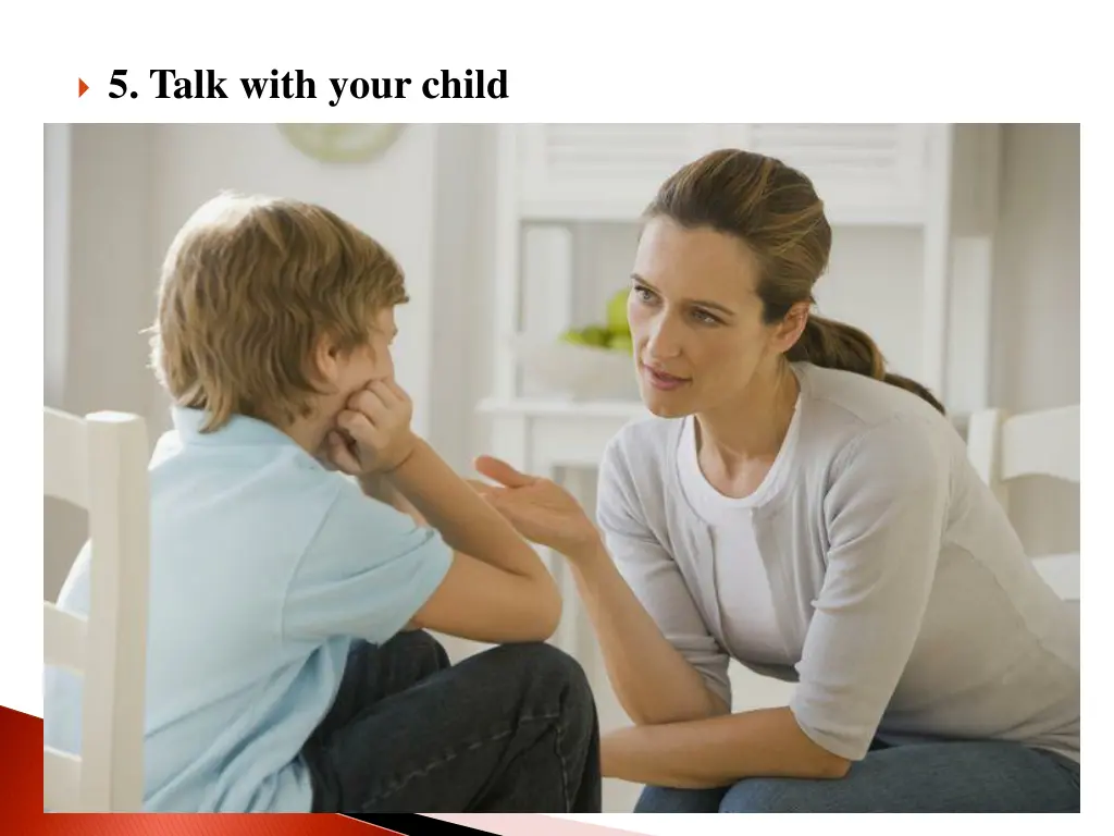 5 talk with your child