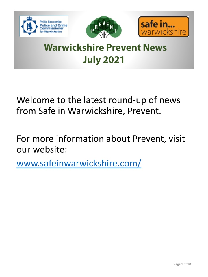 welcome to the latest round up of news from safe