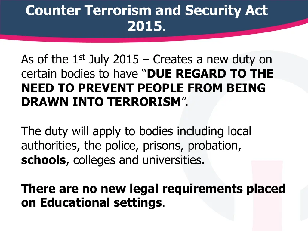 counter terrorism and security act 2015