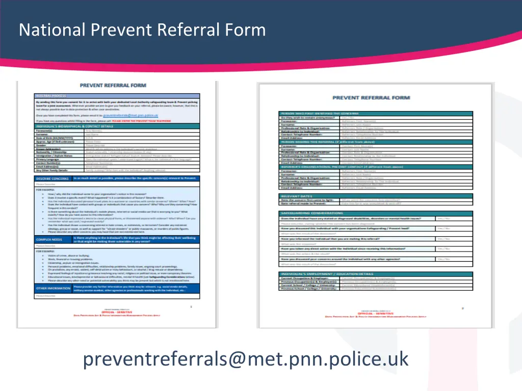 national prevent referral form