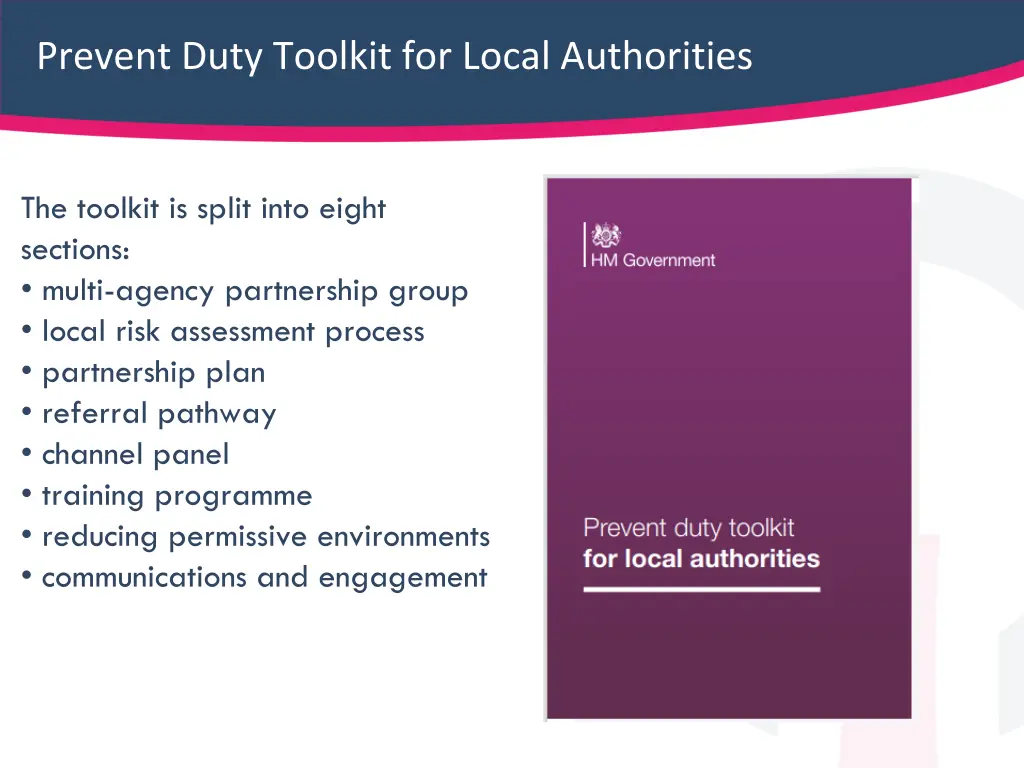 prevent duty toolkit for local authorities