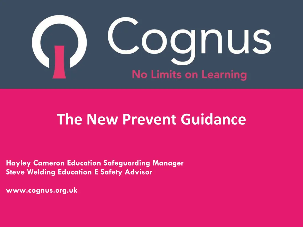 the new prevent guidance 1