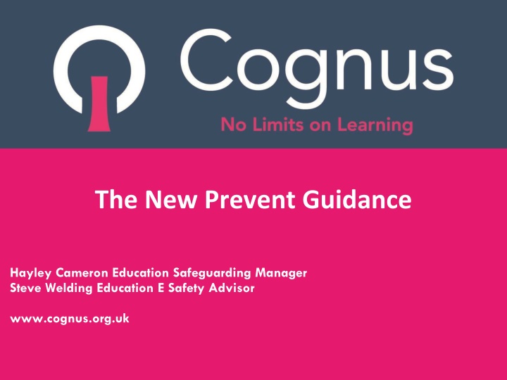 the new prevent guidance