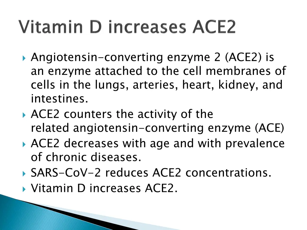 angiotensin converting enzyme 2 ace2 is an enzyme