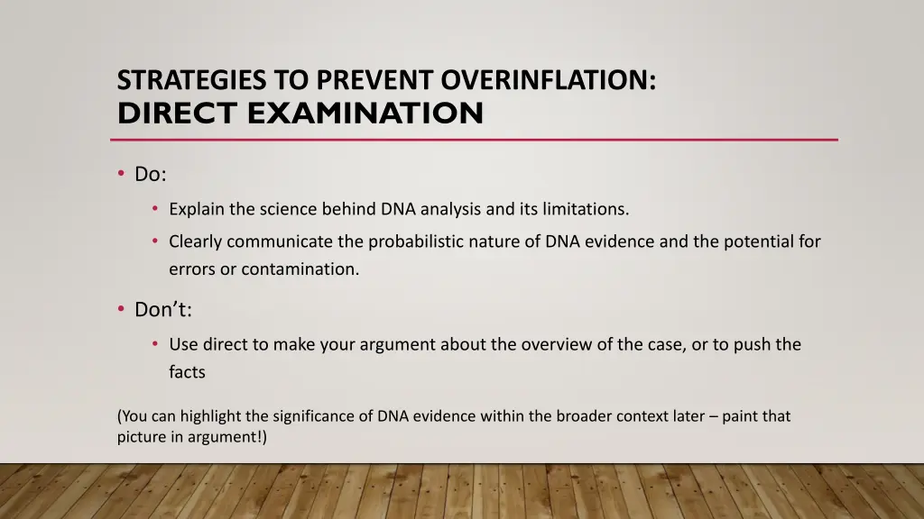 strategies to prevent overinflation direct 1