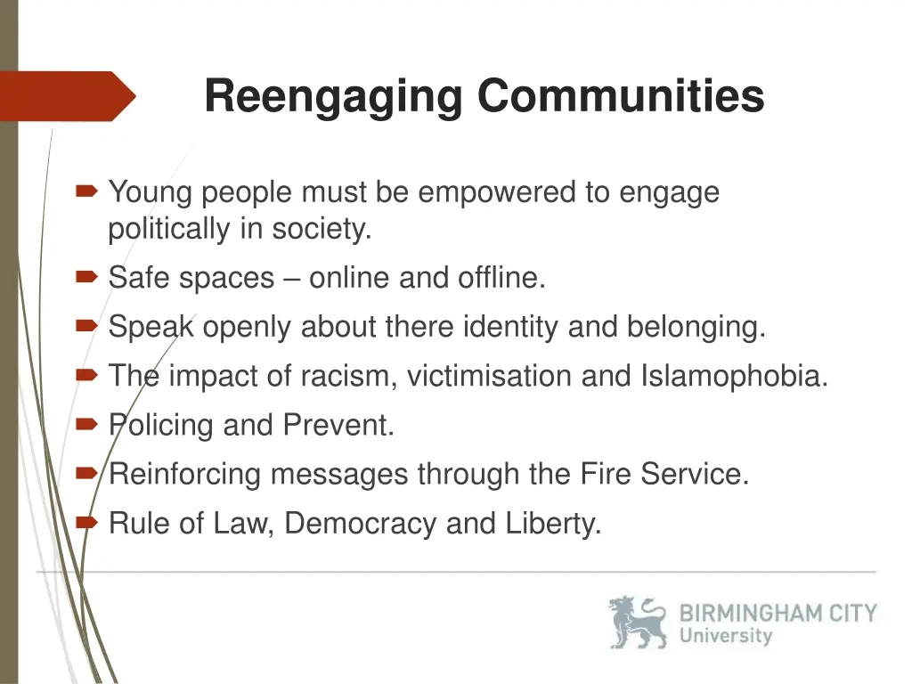 reengaging communities 2