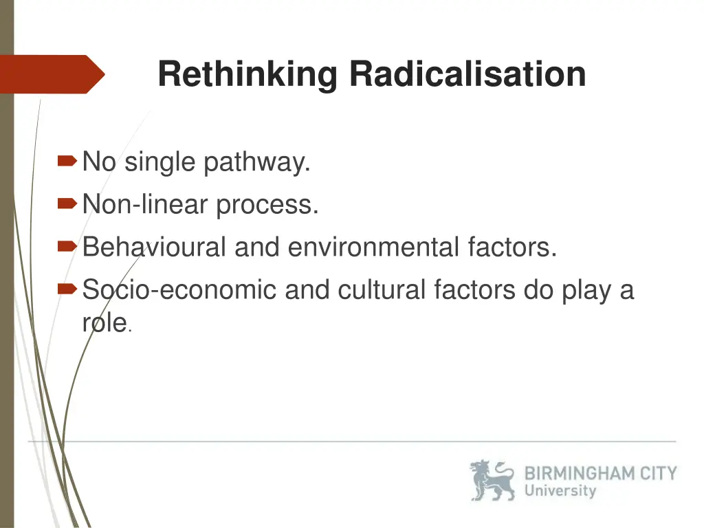 rethinking radicalisation 2