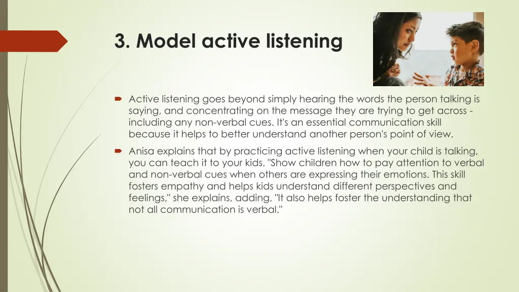 3 model active listening