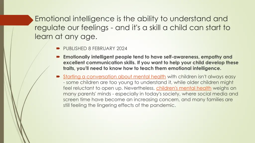 emotional intelligence is the ability