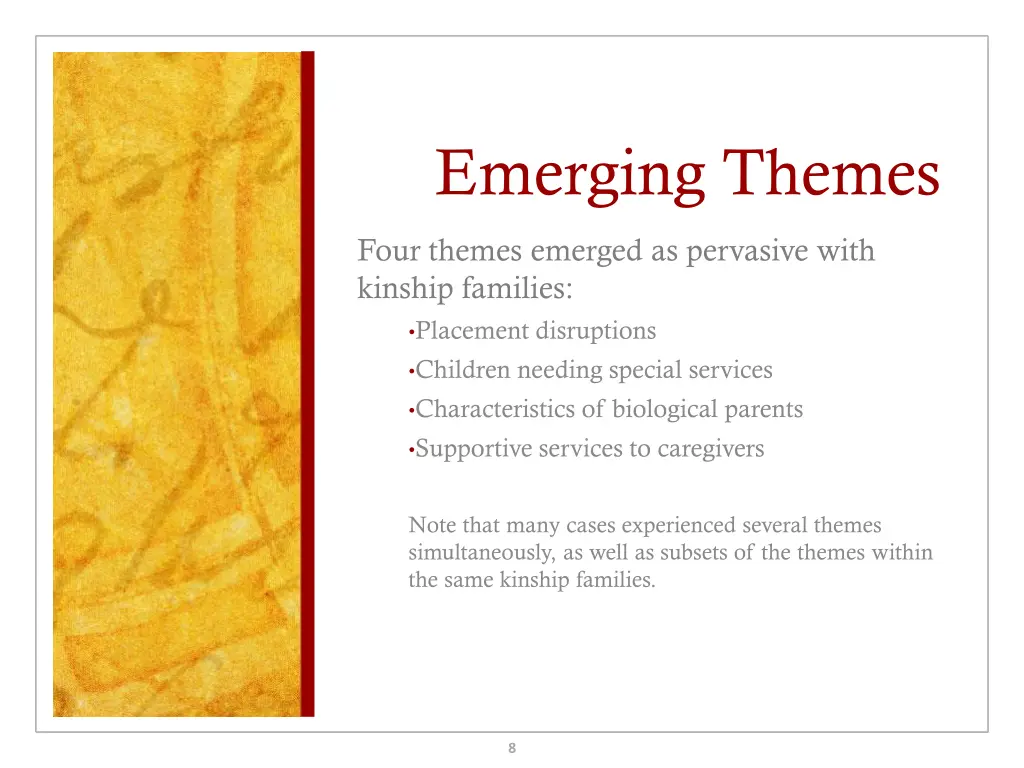 emerging themes