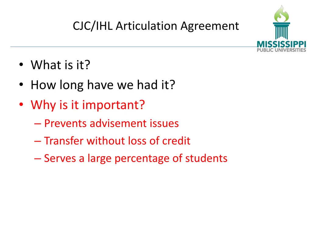 cjc ihl articulation agreement 3